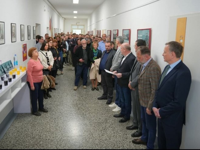 Otvorena izložba o Davorinu Јenku na Filozofskom fakultetu u Banjaluci