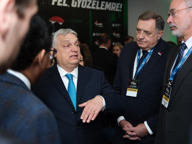 Dodik pozvao Srbe u Mađarskoj da podrže Orbana