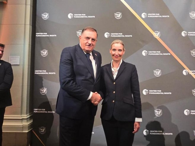 Dodik sa Alis Vajdl: U Evropi jača generacija političara koja ima hrabrosti da govori otvoreno i da zastupa ono što građani misle