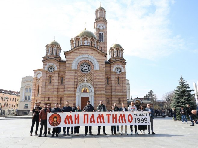 Molitveno sjećanje u Hramu Hrista Spasitelja za žrtve NATO agresije (FOTO)