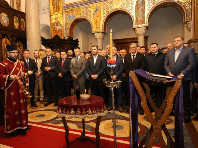 Molitveno sjećanje u Hramu Hrista Spasitelja za žrtve NATO agresije (FOTO)