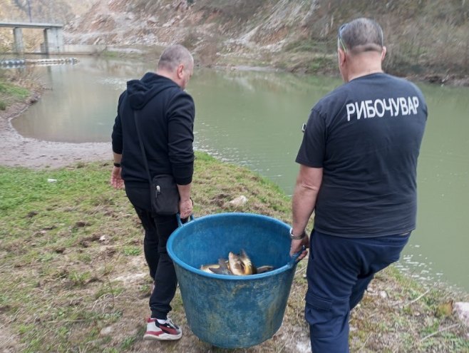 Poribljeno Zvorničko jezero i rijeka Drinjača