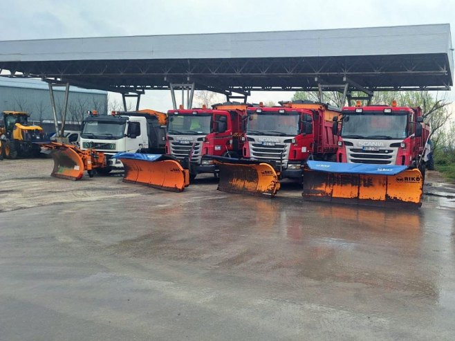 Autoputevi Republike Srpske: Zimska služba podigla stepen pripravnosti