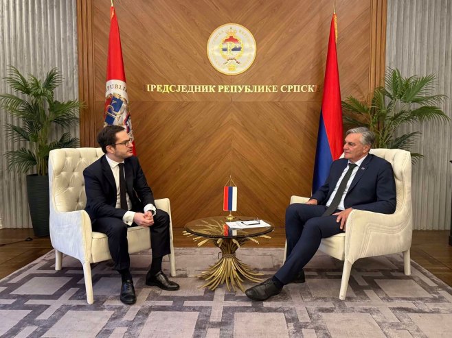 Karan sa ambasadorom Francuske - Foto: predsjednikrs.rs/Dona Katušić