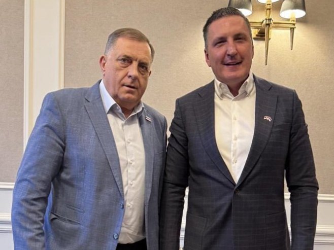 Milorad Dodik i Nedeljko Elek (foto: x.com/MiloradDodik) - 