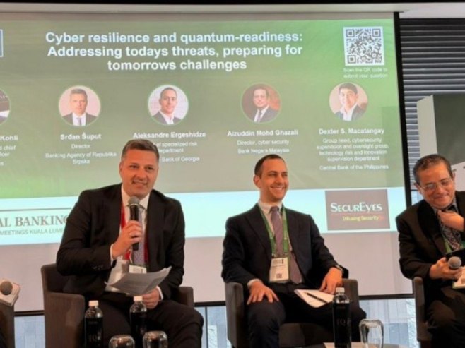 Srđan Šuput na međunarodnom skupu „Central Banking Meetings“ u Kuala Lumpuru - Foto: Ustupljena fotografija