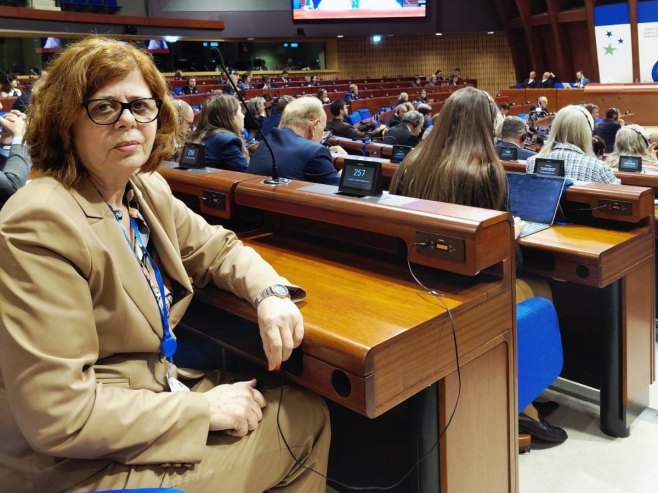 Senka Јujić u Strazburu - Foto: Ustupljena fotografija