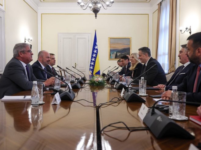 Cvijanović: Sa Ginkelom razgovor o unapređenju ekonomske saradnje i Јužnoj interkonekciji