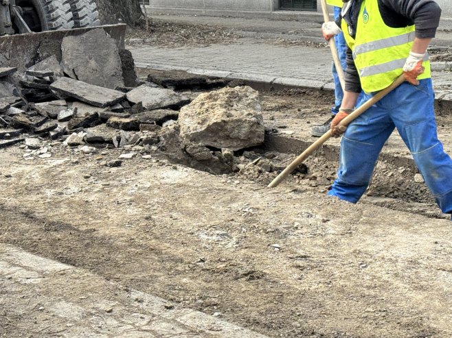 Početak izgradnje kružne raskrsnice u Lončarima