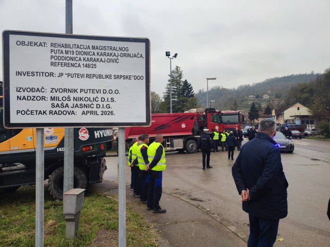 Ozvaničen početak radova na dionici magistralnog puta od Karakaja prema Drinjači (FOTO)