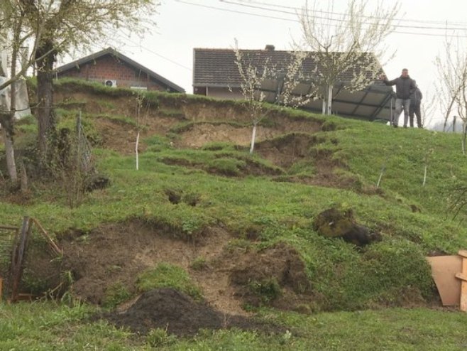 Klizišta u Banjaluci - Foto: RTRS