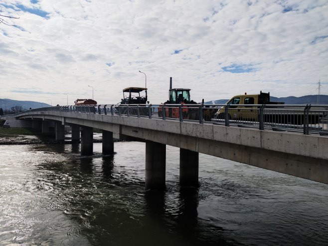 Otvaranje mosta u banjalučkom naselju Česma