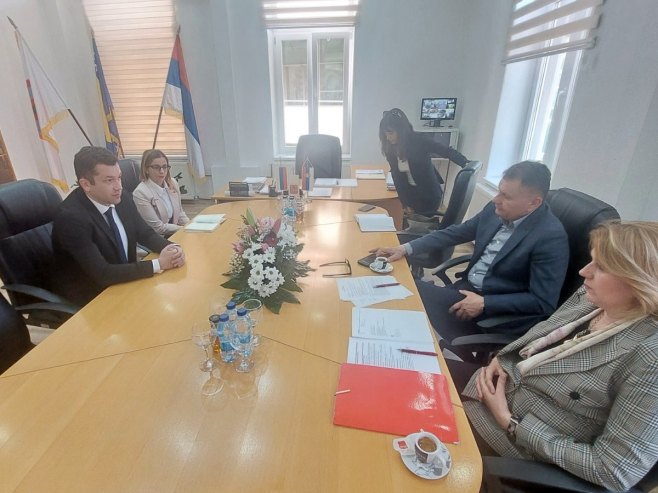 Bubić u Srebrenici - Foto: RTRS