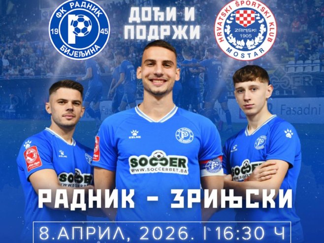 Radnik Bijeljina: Besplatan ulaz na zapadnu tribinu za polufinale kupa BiH