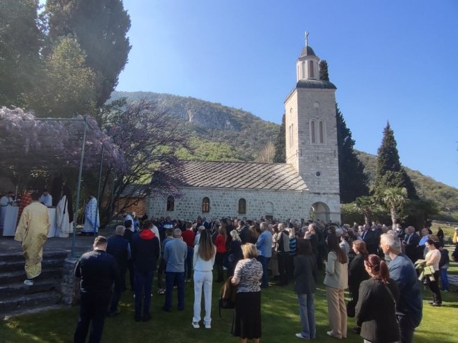 Manastir Žitomislić proslavio krsnu slavu Blagovijesti