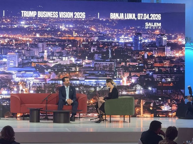 Tramp Mlađi: Amerikanci mogu da nauče mnogo dolaskom u Srpsku