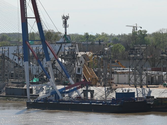 Na gradilištu novog mosta u Beogradu poginuo radnik