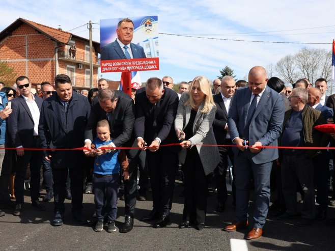 Cvijanović: Most u Česmi svjedoči sposobnosti Srpske da se uhvati u koštac s velikim izazovima