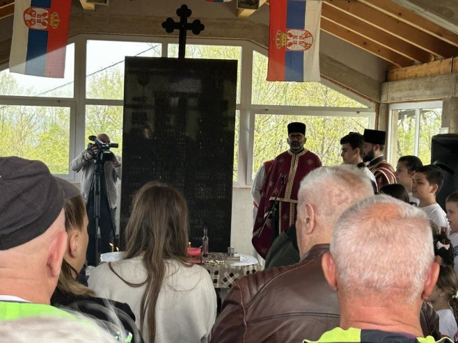 Pomen Srbima stradalim u ustaškom pokolju na pravoslavni Vaskrs u Bijelom Potoku