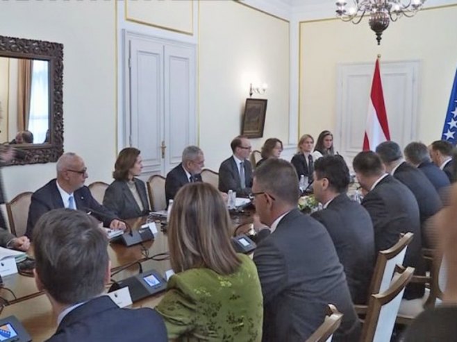 Austrijski predsjednik u BiH - Foto: RTRS