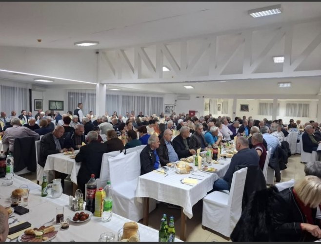 Prijem za predsjednike udruženja penzionera Srpske i Višegrada - Foto: RTRS