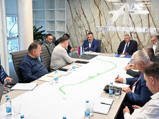 Sastanak o stepenu izgradnje dionice auto-puta Beograd-Banjaluka na inicijativu "Autoputeva Srpske"