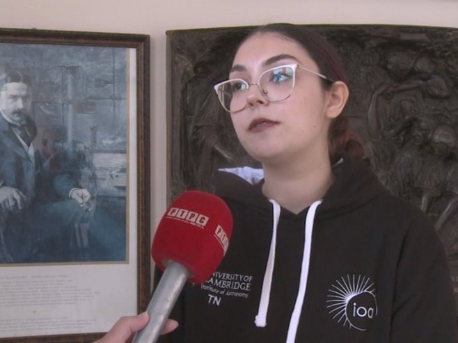 Tatjana Novaković, prva djevojka iz Bijeljine student astronomije i astrofizike