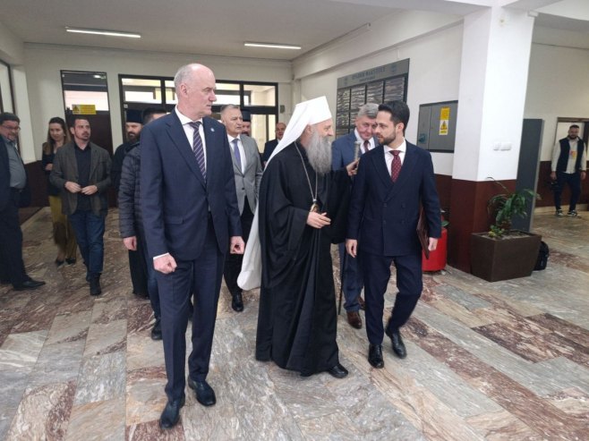 Patrijarh Profirije na Pravnom fakultetu u Banjaluci