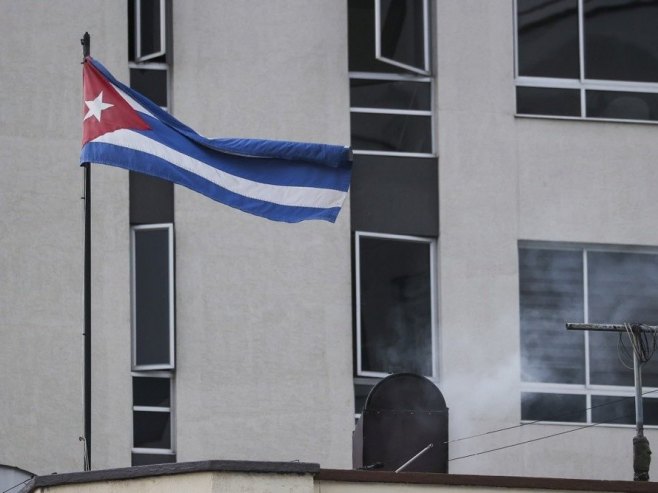 Zastava Kube (foto: EPA/JOSE JACOME) - 