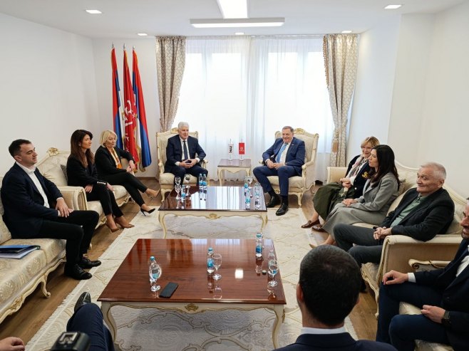 Sastanak SNSD-a i HDZ-a u Banjaluci; Konferencija za novinare na RTRS