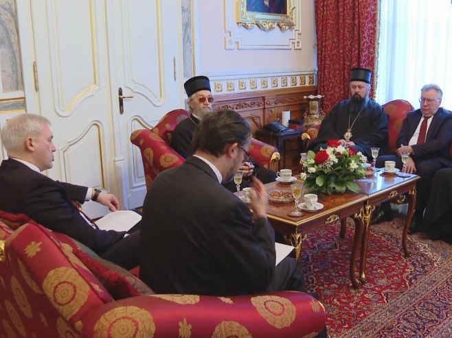 Gruško nakon sastanka sa mitropolitom Јefremom: Srpsko-ruski hram predstavlja jedinstvo naših naroda