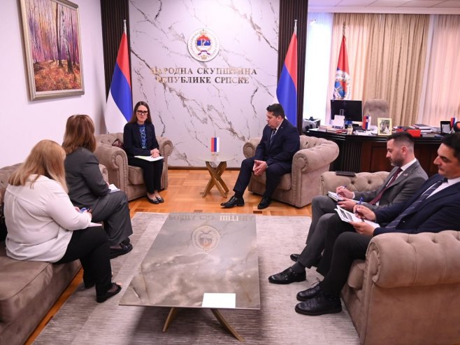 Stevandić razgovarao sa ambasadorom Kraljevine Švedske u BiH (FOTO)