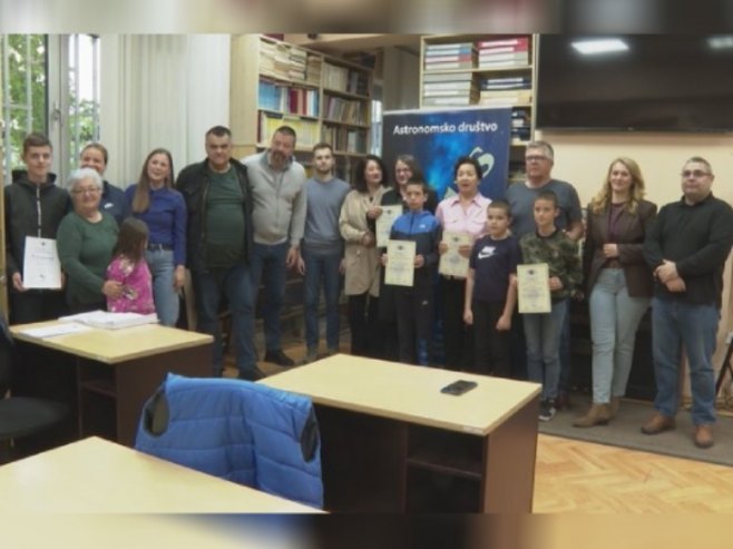 Prijedor: "Sirijus" nagradio polaznike male škole astronomije
