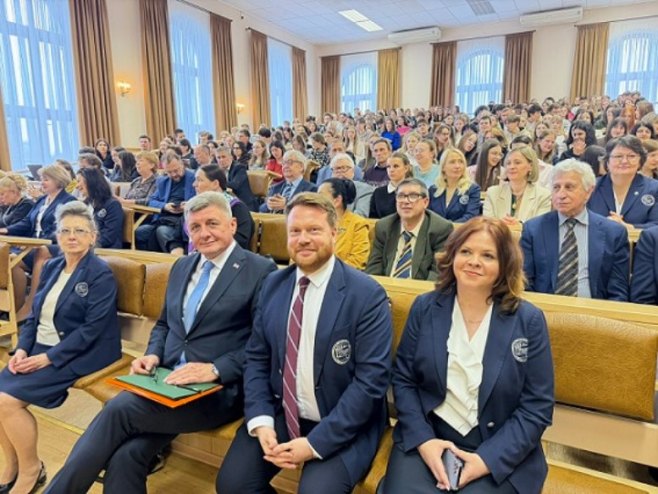 Mastilović sa rektorom Ivanovskog državnog univerziteta