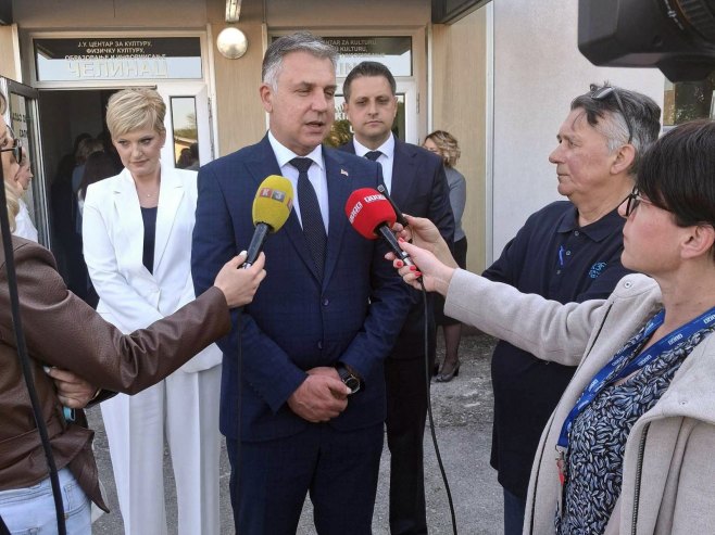 Borivoje Golubović u Čelincu - Foto: SRNA