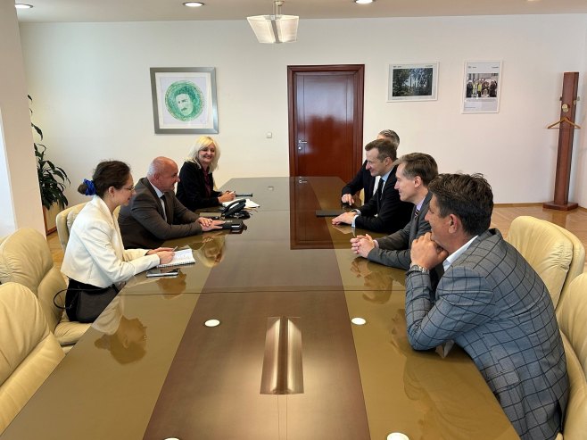 Đokić sa delegacijom Nižnjeg Novgoroda - Foto: Ustupljena fotografija