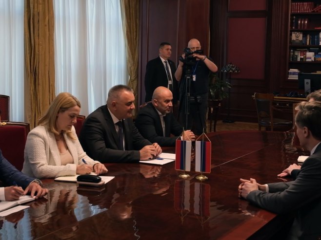 Minić sa delegacijom Nižegorodske oblasti - Foto: SRNA