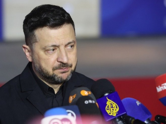 Volodimir Zelenski (foto: EPA/GEORGE CHRISTOFOROU) - 