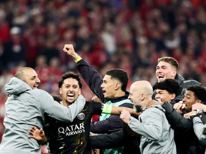 PSŽ se pridružio Arsenalu, Bajern ukroćen za finale Lige šampiona