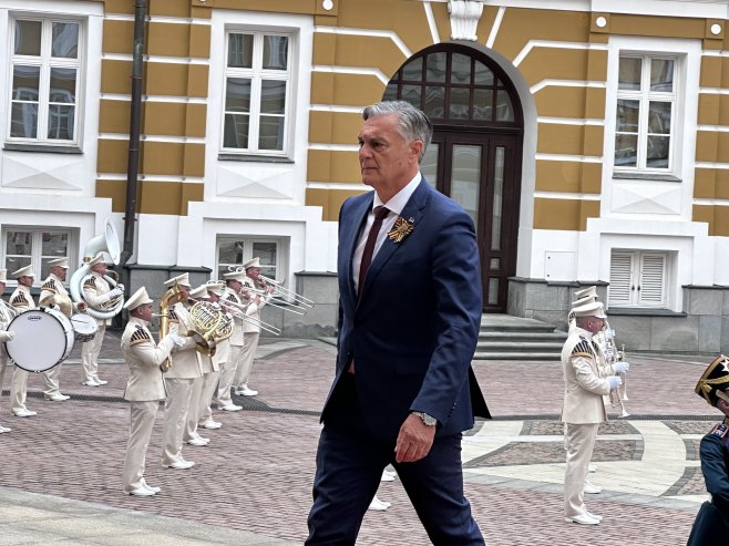 Siniša Karan u Moskvi - Foto: SRNA
