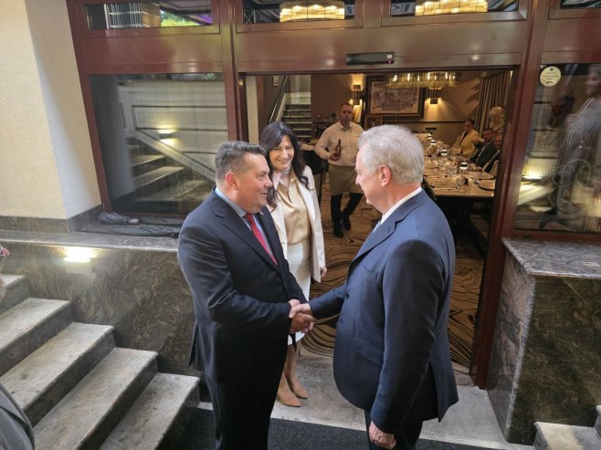Delegacija NSRS i delegacija Sankt Peterburga (foto: x.com/ParlamentSrpska) - 