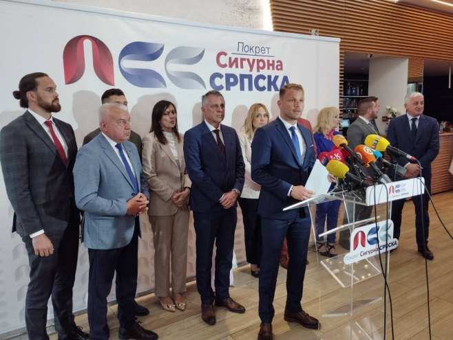 Pres konferecija PSS - Foto: RTRS