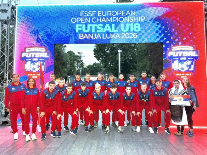 U Banjaluci svečano otvoreno Evropsko prvenstvo za futsalere srednjoškolce; Prvog dana dvije pobjede Srpske (VIDEO)