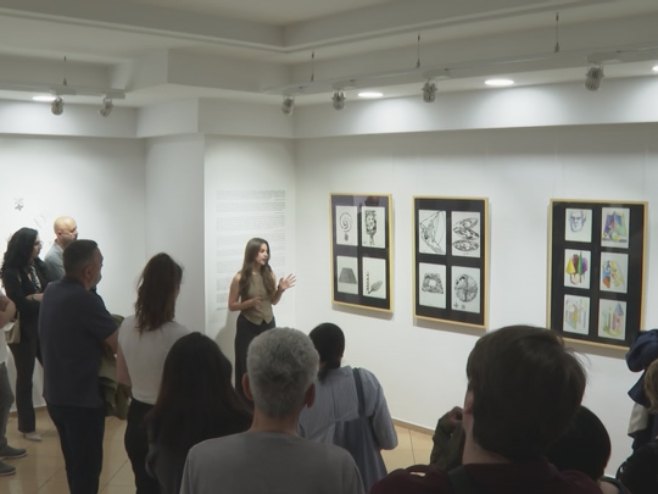 Prijedorčani uživali u izložbi jednog od najznačajnijih srpskih grafičara