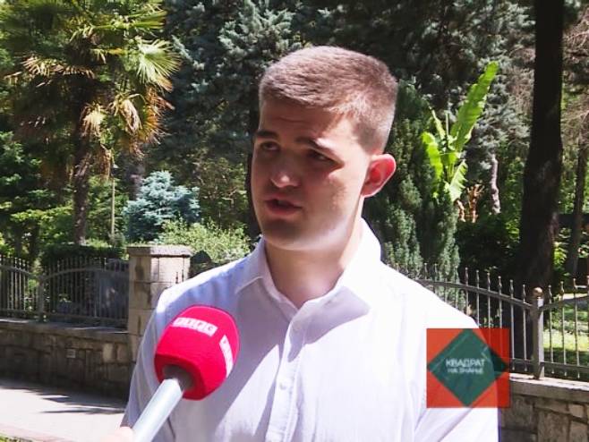 Mladi Trebinjac, Marko Sulaver, budući stipendista Moskovskog državnog instituta međunarodnih odnosa (VIDEO)