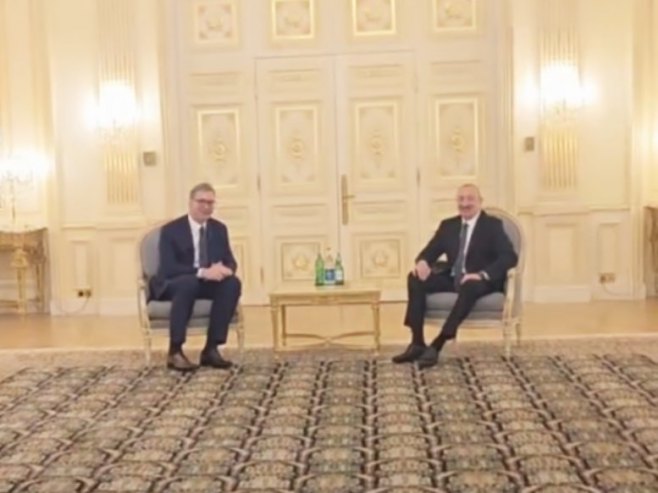 Vučić: Tokom prijateljskog razgovora sa Alijevim potvrđeni bliski odnosi Srbije i Azerbejdžana (VIDEO)