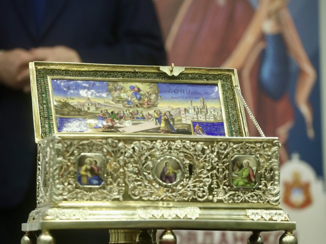 Pojas Presvete Bogorodice u Beogradu; Patrijarh Porfirije: Blagosloveni smo i radosni