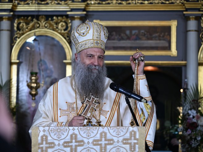Patrijarh predvodi spasovdansku litiju