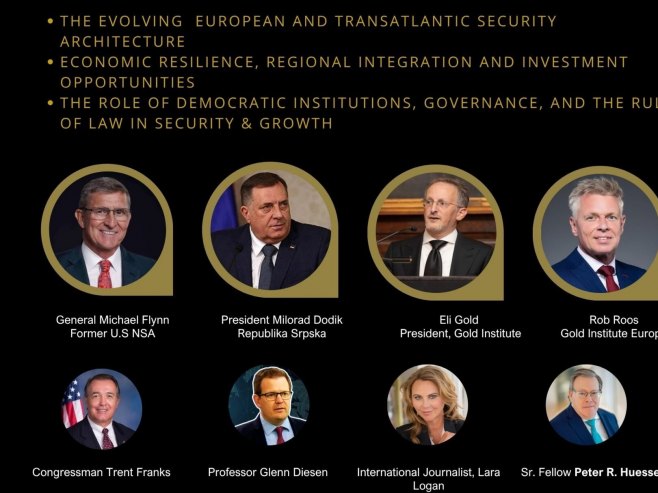Gold institut organizuje u Banjaluci prvi Evropski samit o ekonomiji i bezbjednosti