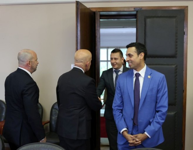 Goganović sa američkim kongresmenima - Sjedinjene Države strateški partner